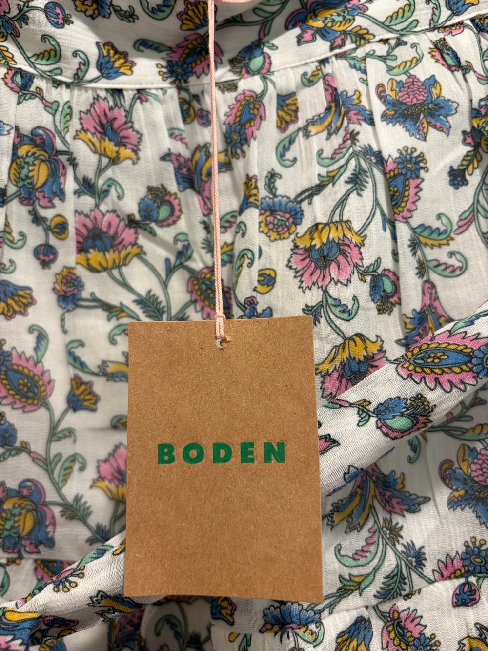 BODEN Womens Tie Waist Crinkle Mini Skirt NWT US 12 - Picture 5 of 6